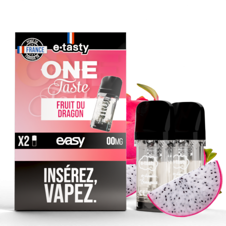 RECHARGE ONE TASTE FRUIT DU DRAGON / 2pcs - EASY