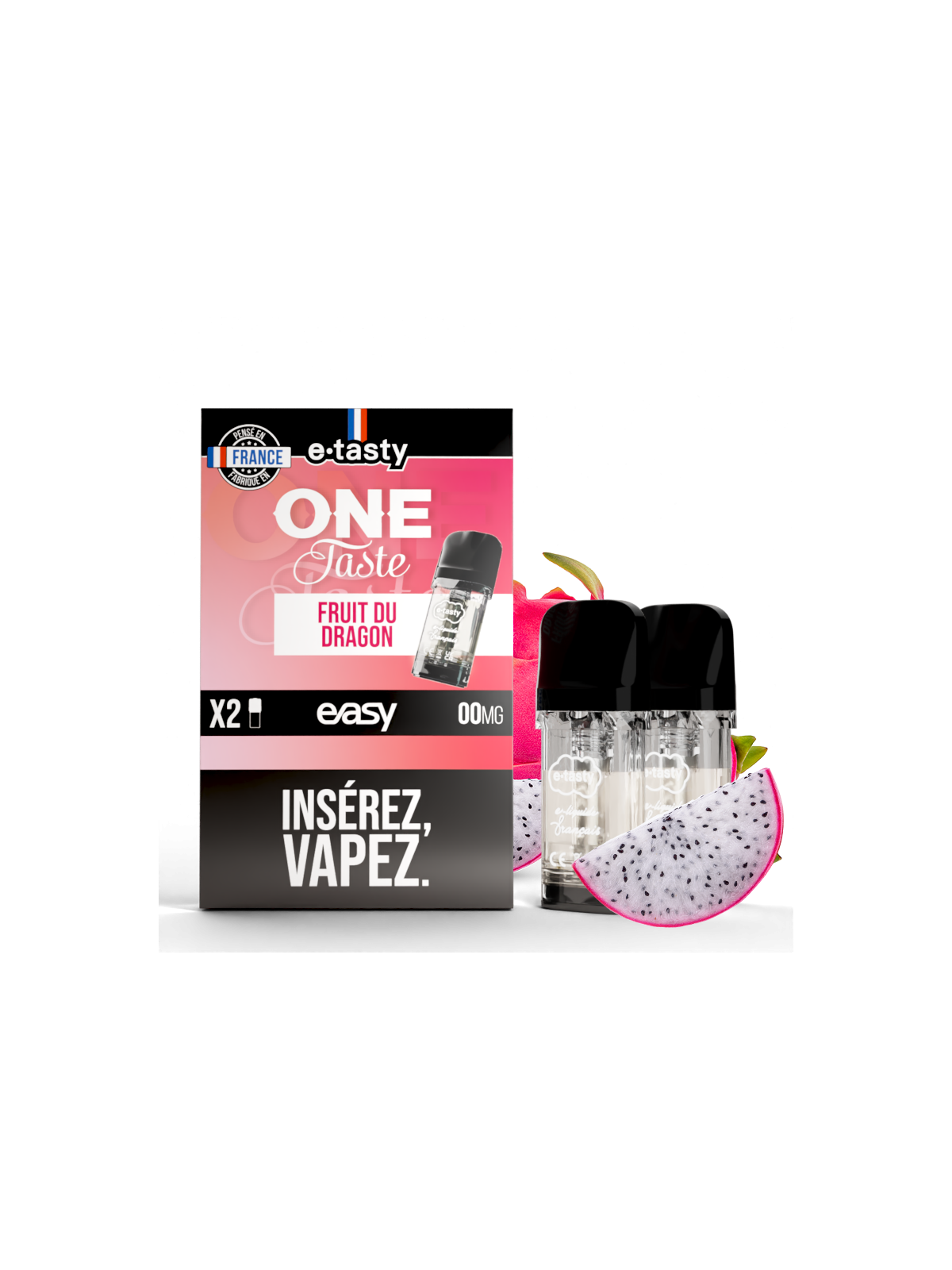 RECHARGE ONE TASTE FRUIT DU DRAGON / 2pcs - EASY