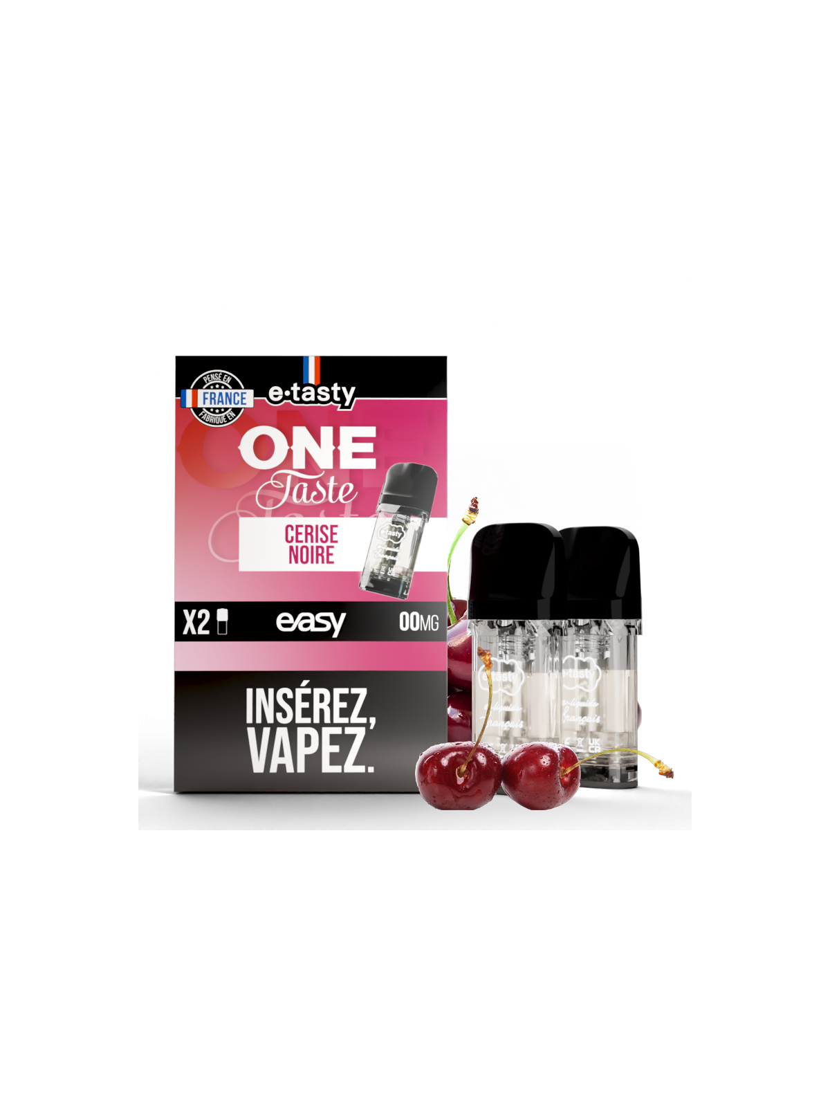 RECHARGE ONE TASTE CERISE NOIRE / 2pcs - EASY