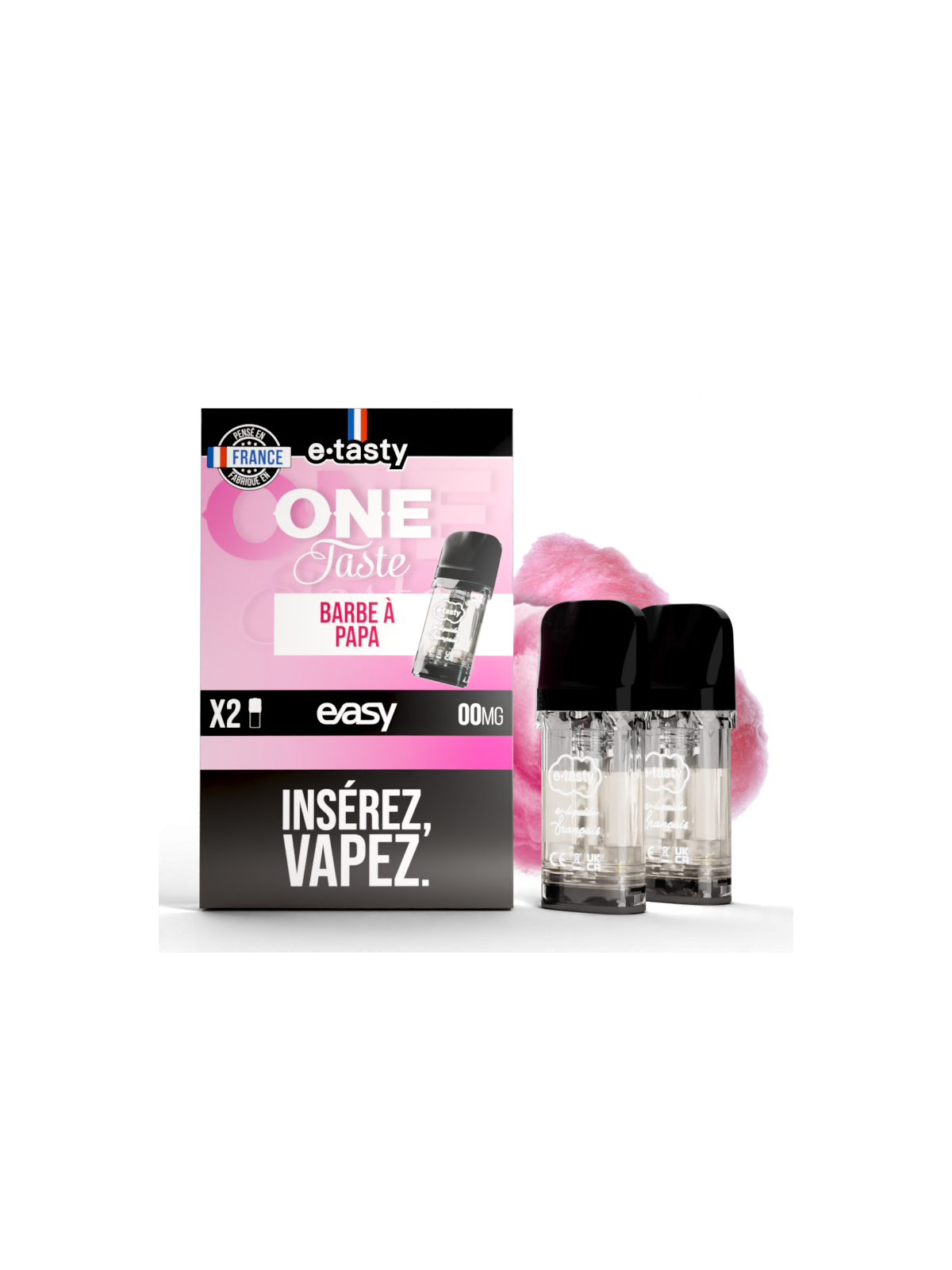 RECHARGE ONE TASTE BARBE A PAPA / 2pcs - EASY