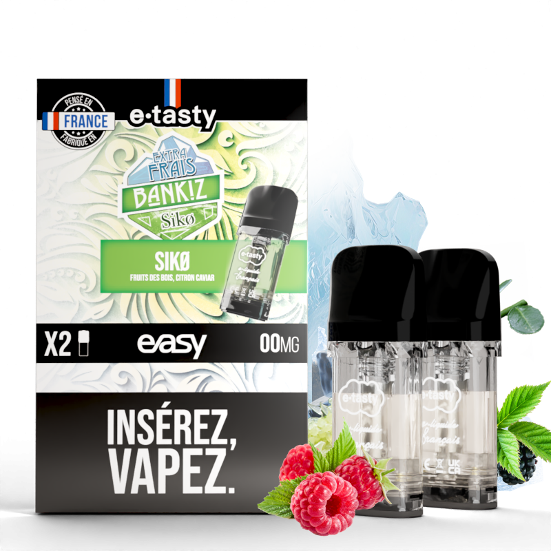 RECHARGE BANKIZ SIKO EXTRA FRAIS / 2pcs - EASY