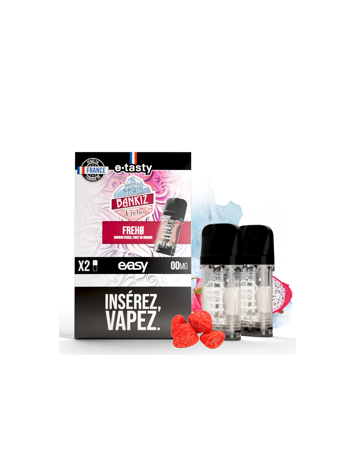 RECHARGE BANKIZ FREHO EXTRA FRAIS / 2pcs - EASY