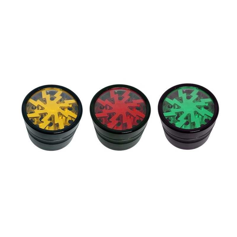 Grinder Metal Eclairs Ass 5Cm 4 Éléments (26006)
