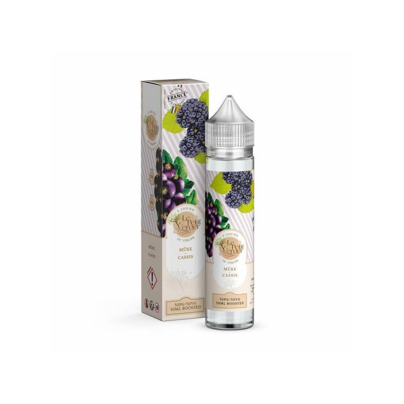 SAVOUREA Mûre Cassis 50ml Le Petit Verger