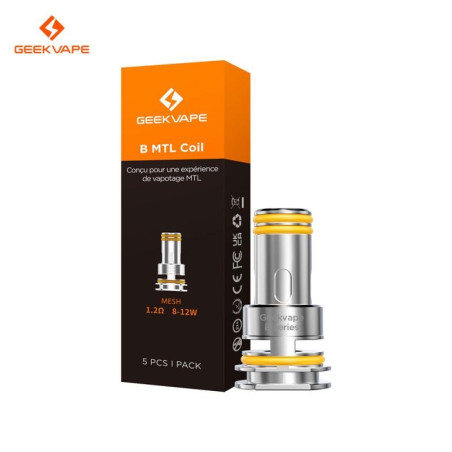 GEEKVAPE Résistances B MTL Coil / 5Pcs