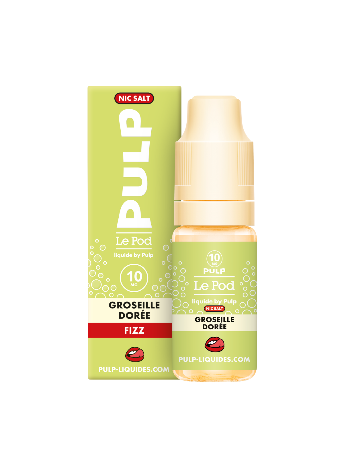 PULP Fizz Groseille Dorée / 10Pcs