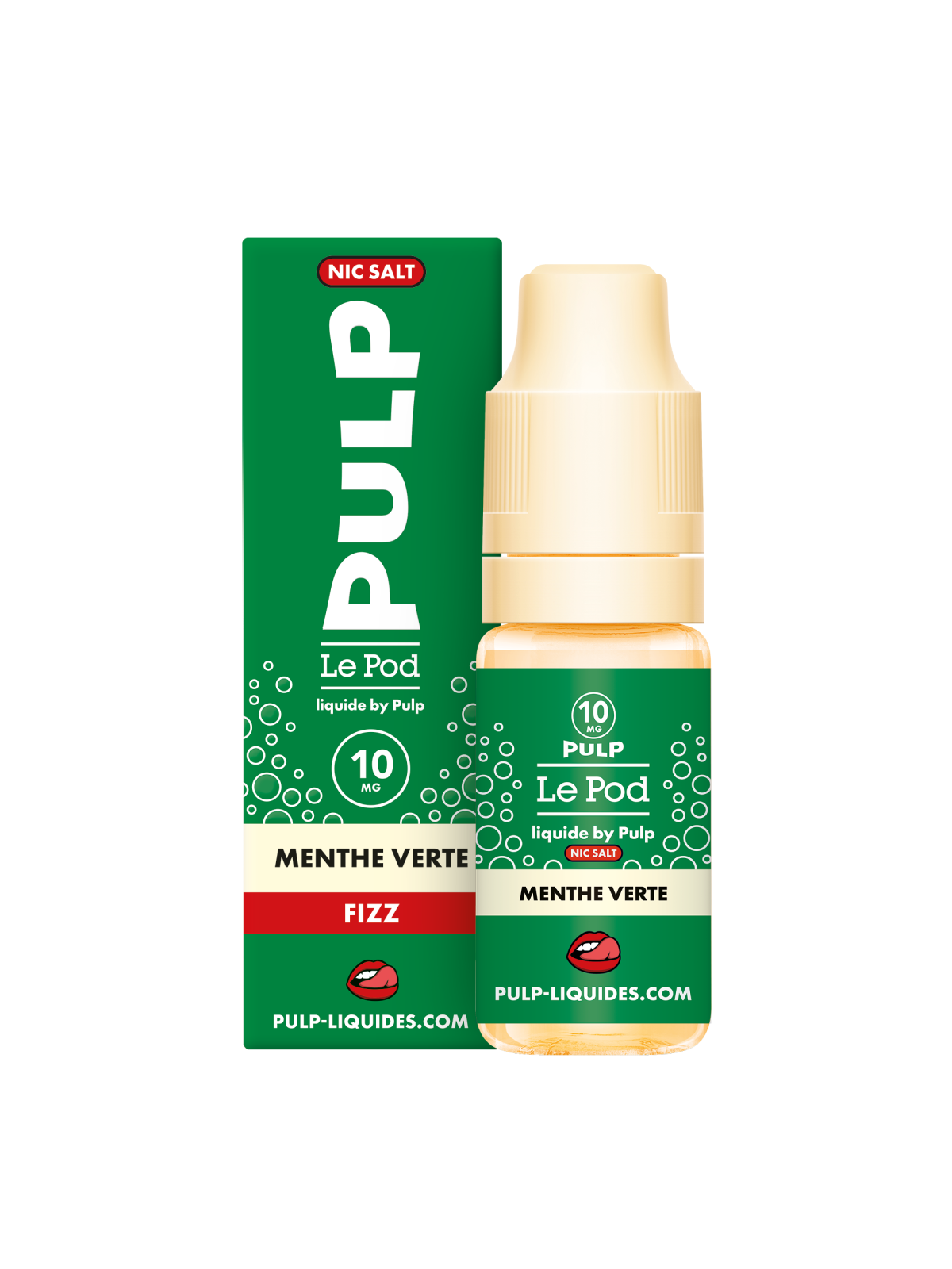 PULP Fizz Menthe Verte / 10Pcs