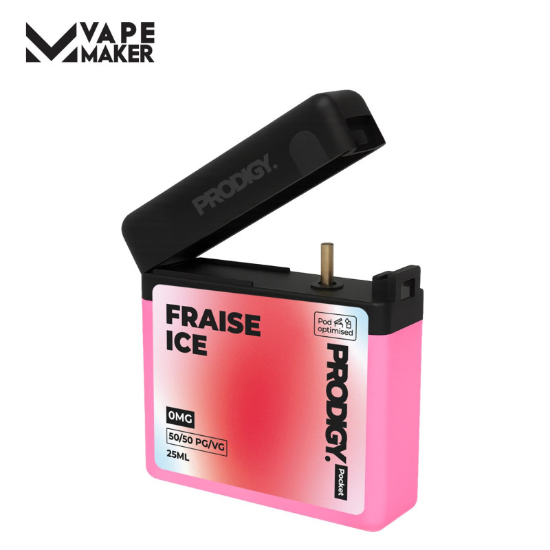 Fraise Ice 25ML - Prodigy by VAPE MAKER