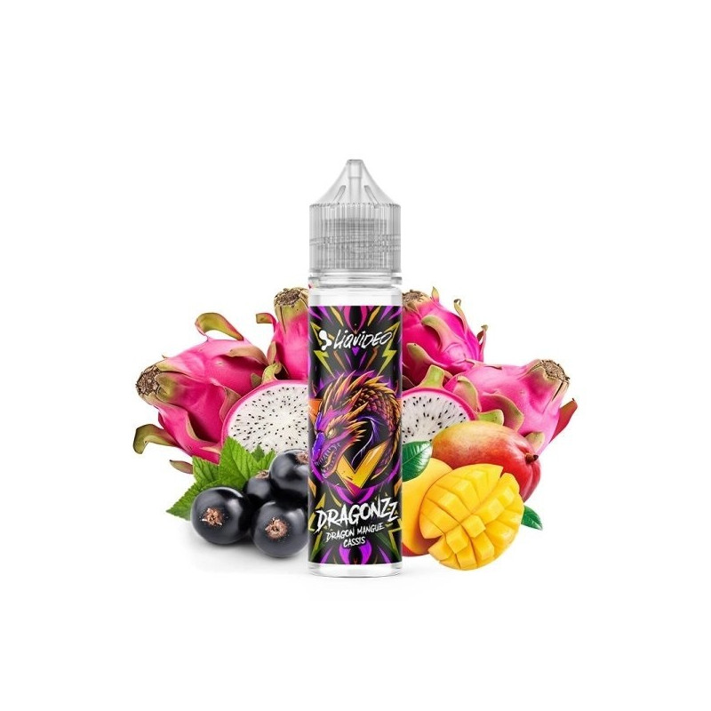 LIQUIDEO Dragon Mangue Cassis 50ml - Dragonzz