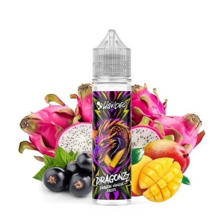 LIQUIDEO Dragon Mangue Cassis 50ml - Dragonzz