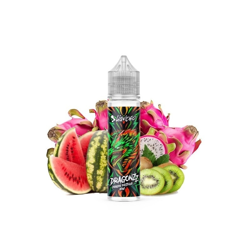 LIQUIDEO Dragon Pastèque Kiwi 50ml - Dragonzz