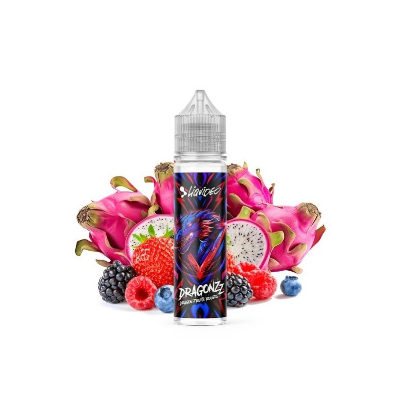 LIQUIDEO Dragon Fruits Rouges 50ml - Dragonzz