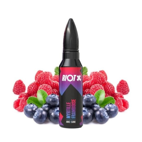 MYRTILLE FRAMBOISE 50ML - RIOT X