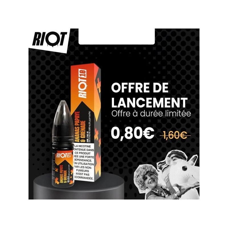 ANANAS PAPAYE GRENADE 10ML /10pcs - RIOT 10