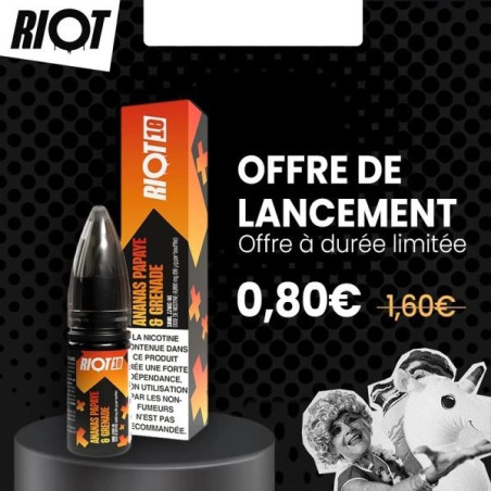 ANANAS PAPAYE GRENADE 10ML /10pcs - RIOT 10