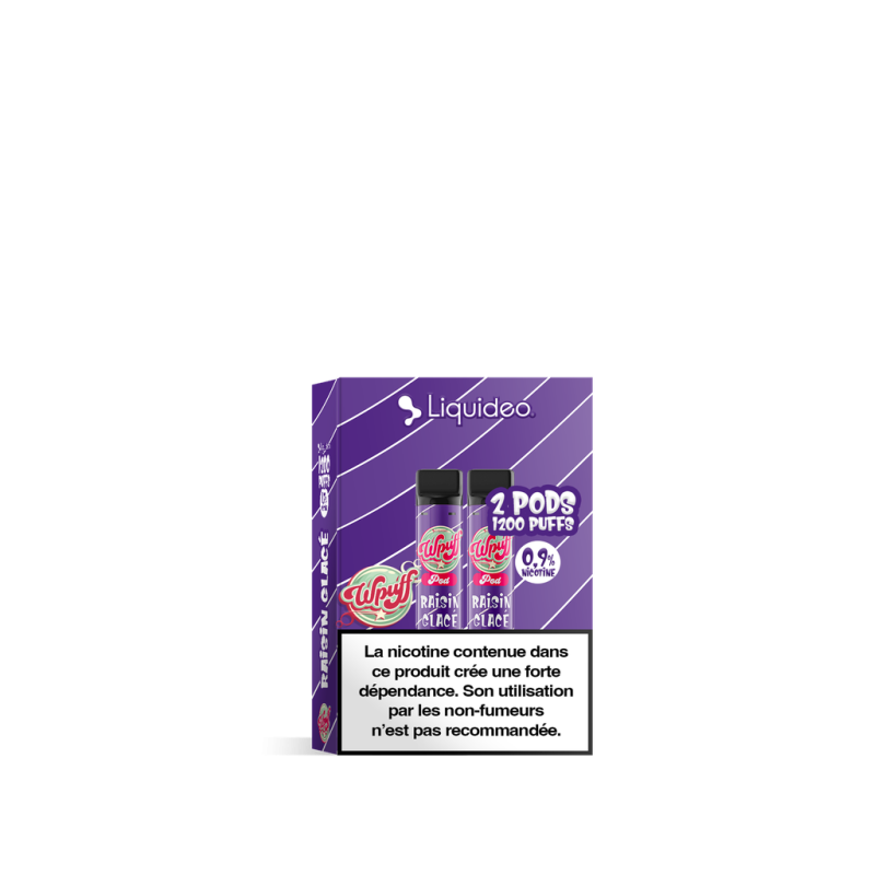 Cartouche Raisin Glacée / 2pcs - WPUFF 1800