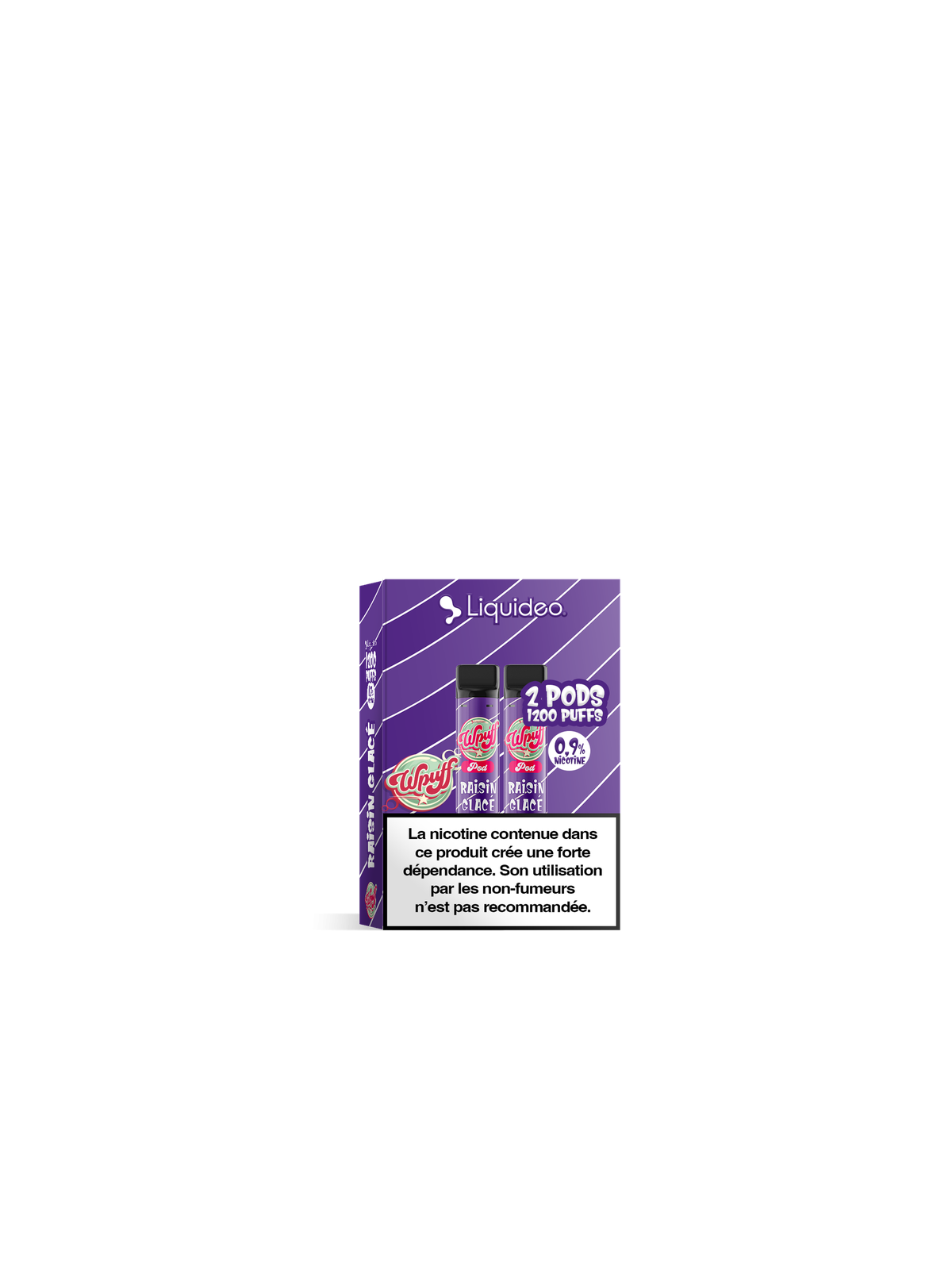 Cartouche Raisin Glacée / 2pcs - WPUFF 1800
