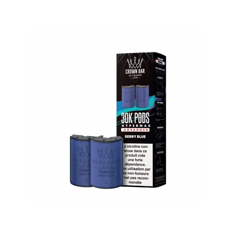 AL FAKHER Cartouches Hyper Max Advanced 6Mg / 2Pcs 30K