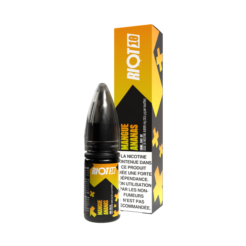 RIOT SQUAD Mangue Ananas 10ml /10Pcs - Riot 10