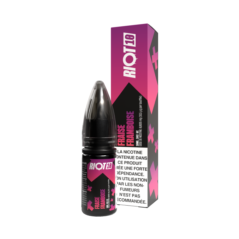FRAISE FRAMBOISE 10ML /10pcs - RIOT 10