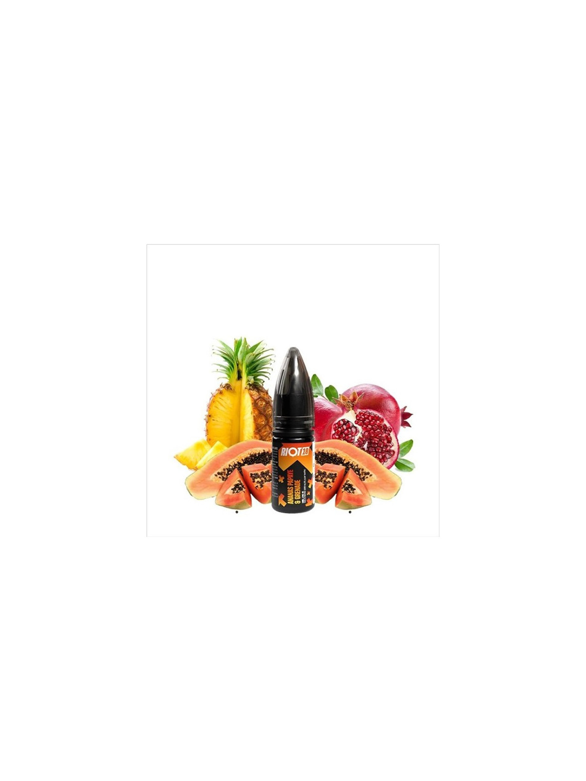 ANANAS PAPAYE GRENADE 10ML /10pcs - RIOT 10