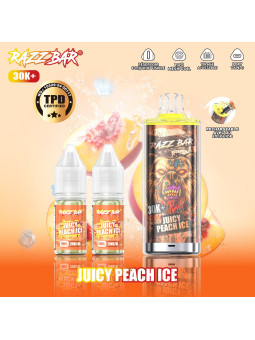 Razz Bar Juicy Peach Ice 30K