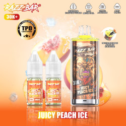 Razz Bar Juicy Peach Ice 30K