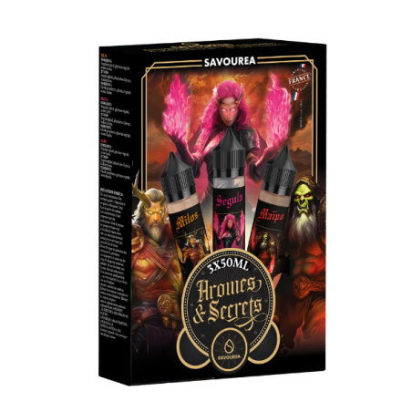 SAVOUREA Pack Special 1 Arômes Et Secrets 3X50ml
