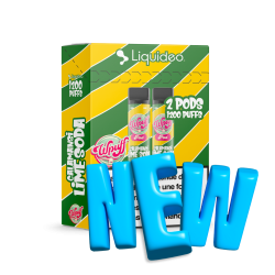 LIQUIDEO Cartouche Calamansi Lime Soda / 2Pcs - Wpuff 1800