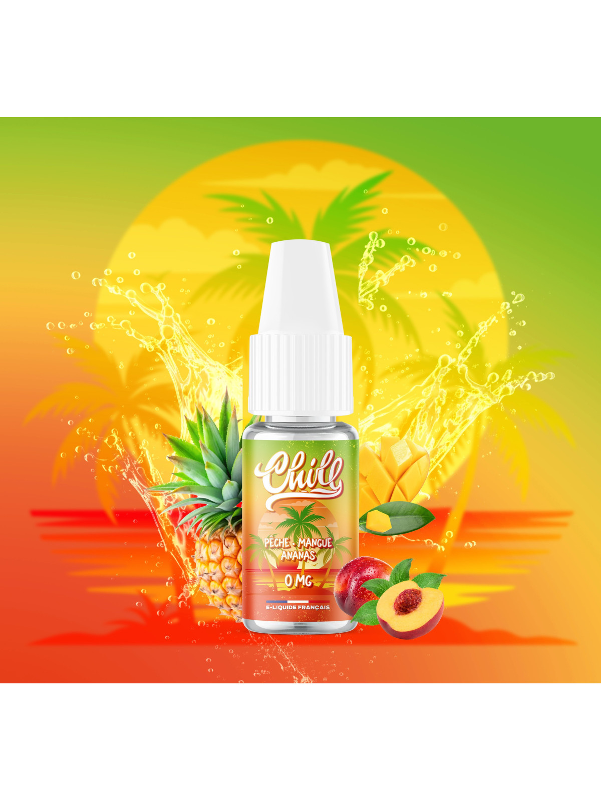 P-VAPOR Peche Mangue Ananas / 10Pcs