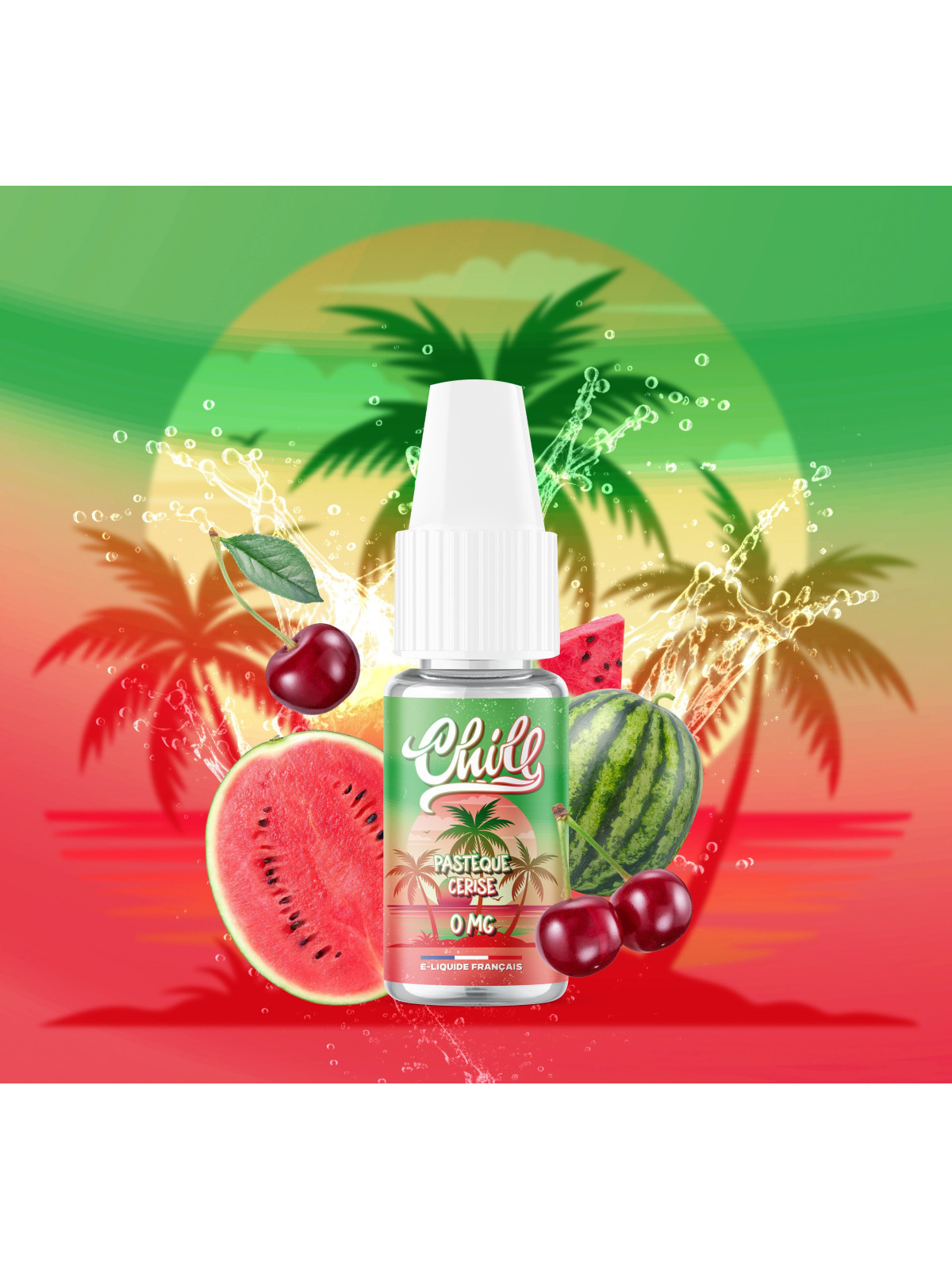 P-VAPOR Pasteque Cerise / 10Pcs