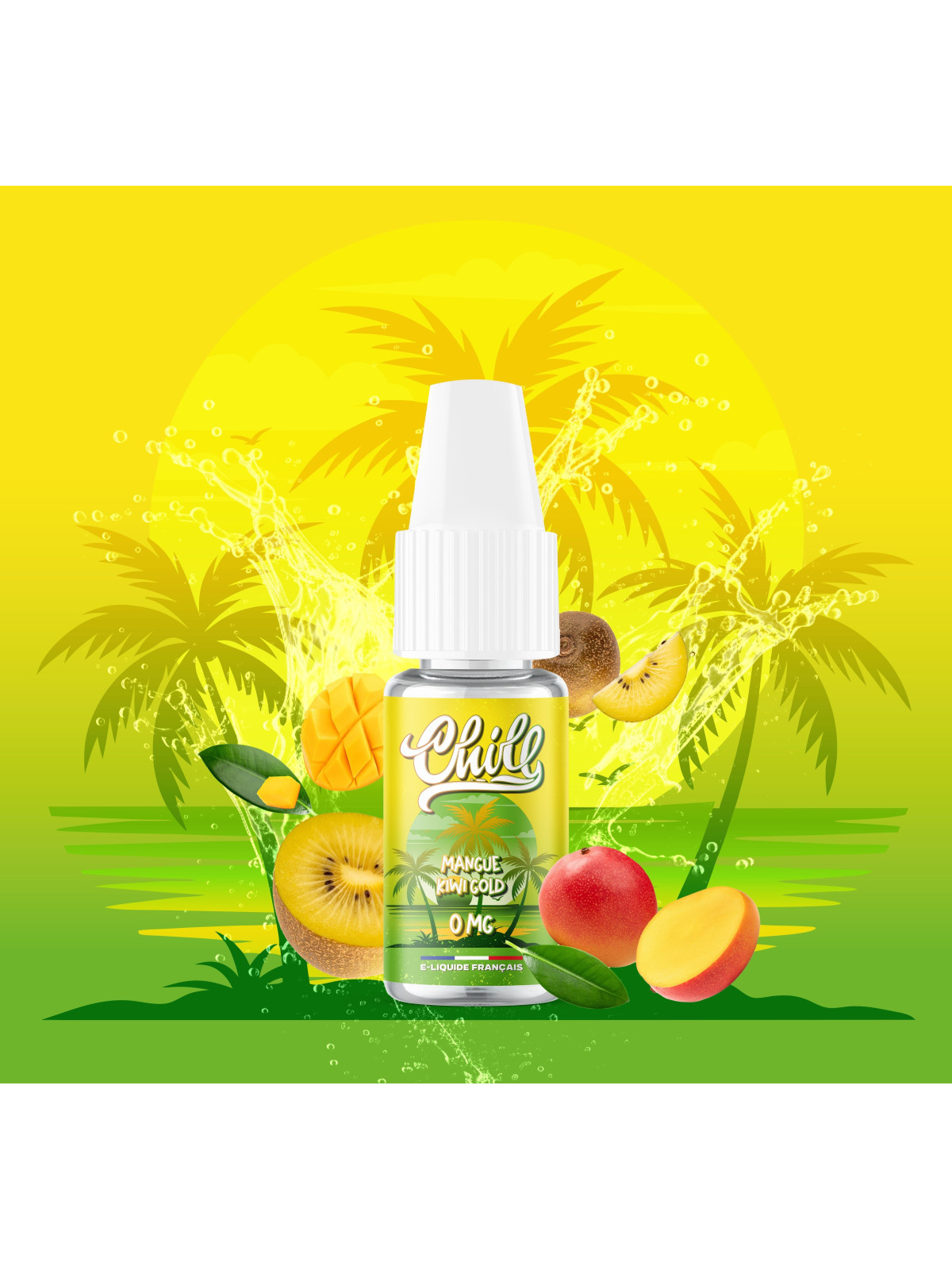 P-VAPOR Mangue Kiwi Gold / 10Pcs