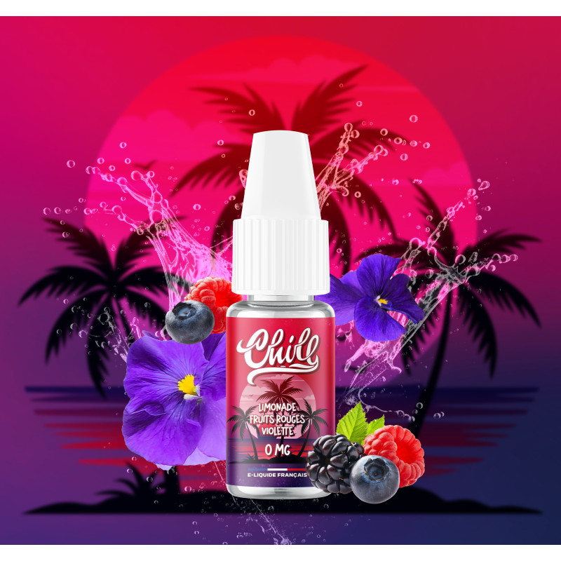 P-VAPOR Limonade Fruits Rouges Violette / 10Pcs