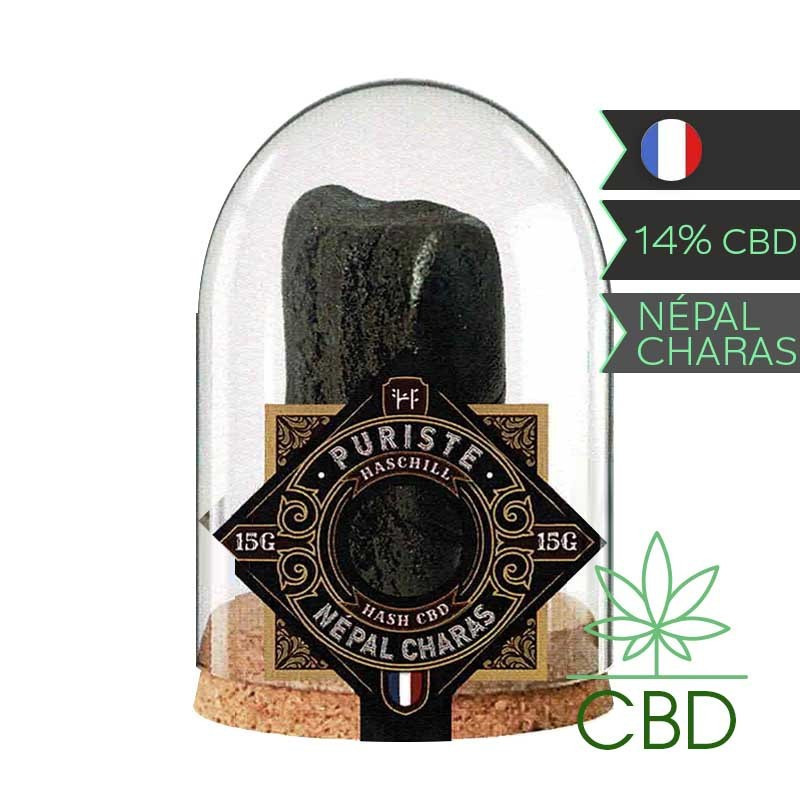 HASCHILL Népal Charas 15G / 4Pcs Hash Cbd Puriste