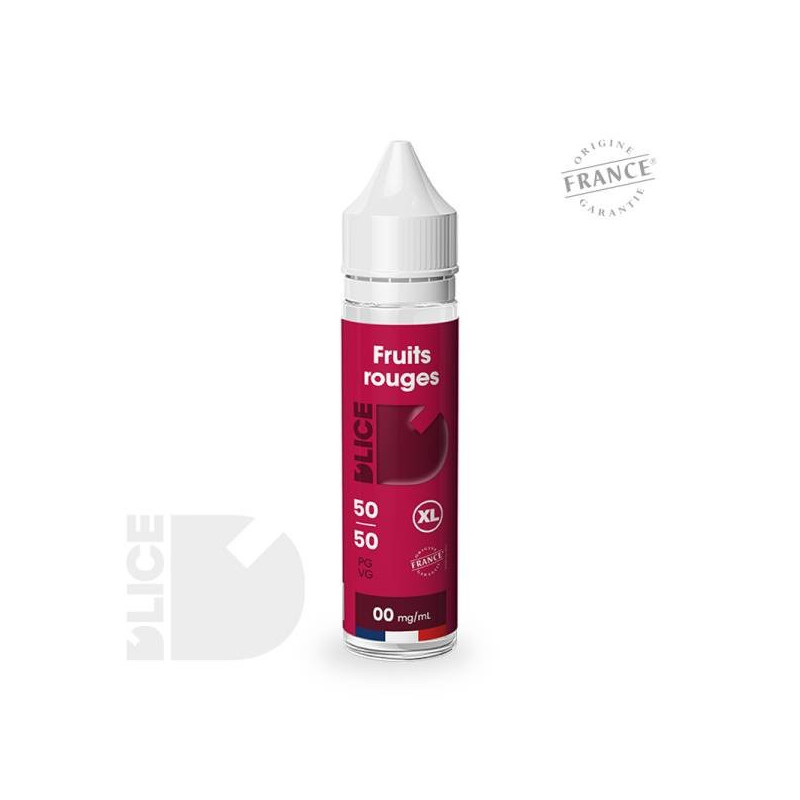 D'LICE Fruits Rouges 50ml - Dlice Xl