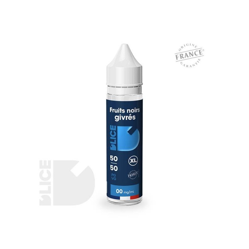 D'LICE Fruits Noirs Givrés 50ml - Dlice Xl