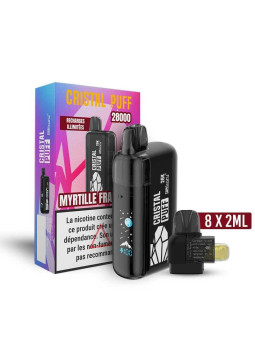 MYRTILLE FRAMBOISE - CRISTAL PUFF 28K