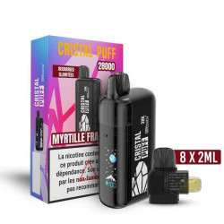 MYRTILLE FRAMBOISE - CRISTAL PUFF 28K