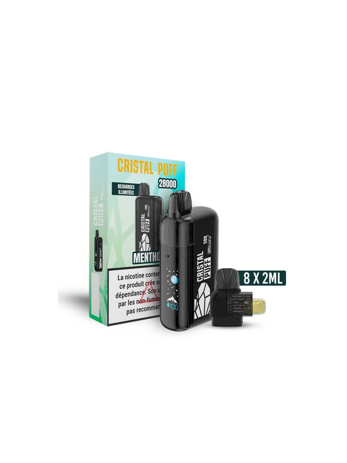 MENTHOL - CRISTAL PUFF 28K