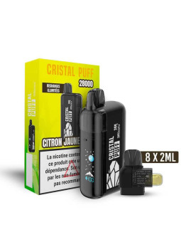 CITRON & JAUNE - CRISTAL PUFF 28K
