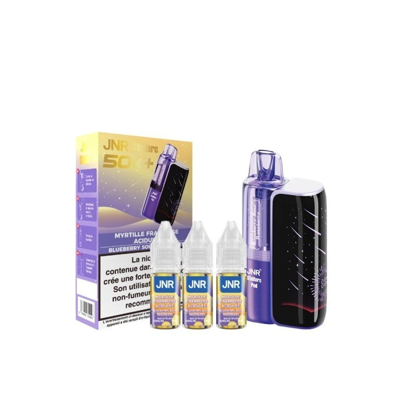 BLUEBERRY SOUR RASPBERRY 50000 PUFFS - STELLARC JNR