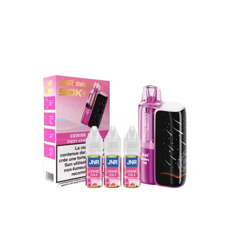 FIZZY CHERRY COLA 50000 PUFFS - STELLARC JNR