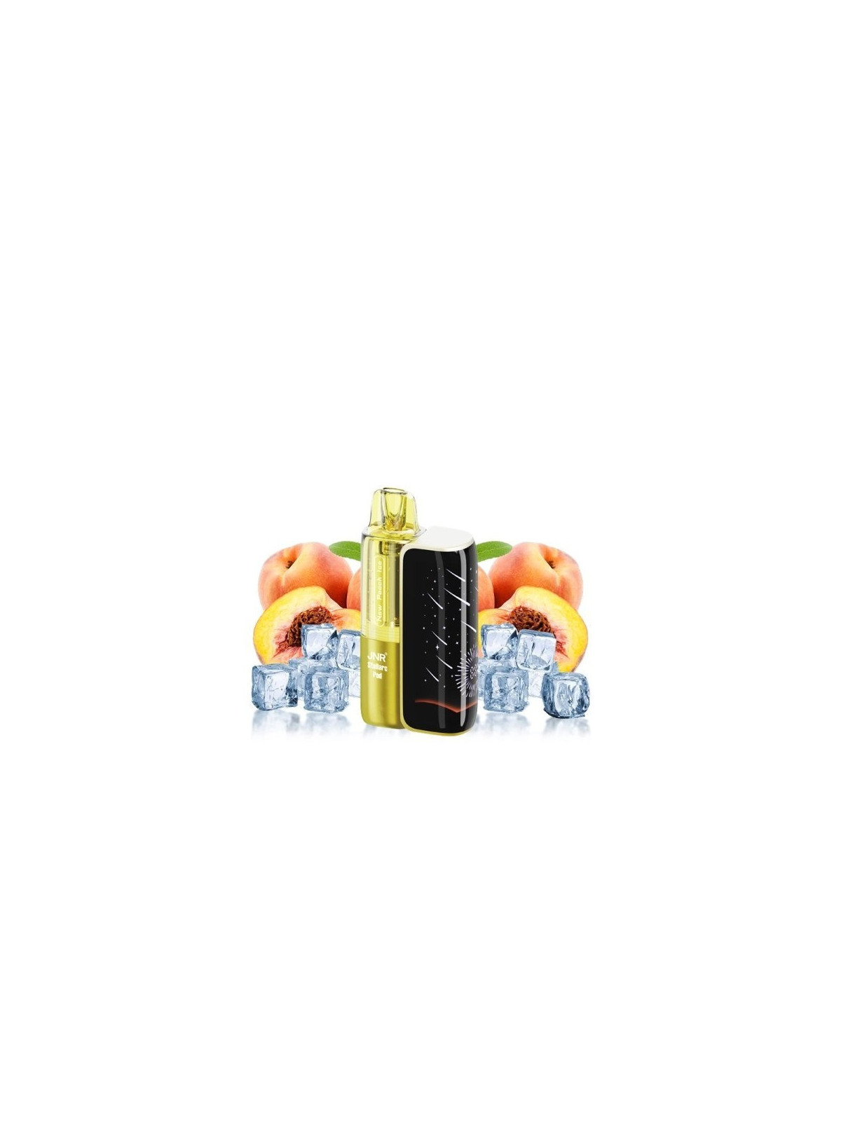 NEW PEACH ICE 50000 PUFFS - STELLARC JNR