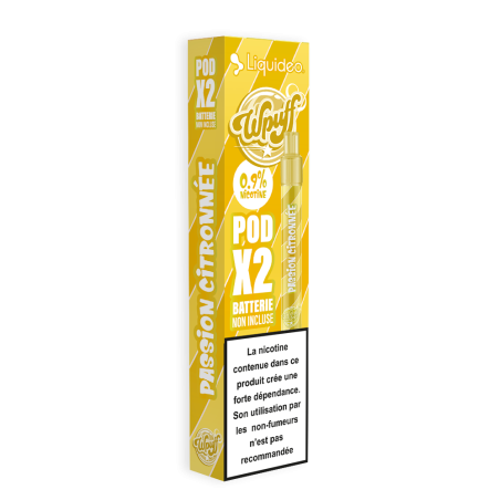 LIQUIDEO Cartouche Passion Citronnée / 2Pcs - Wpuff 2.0 Xperience