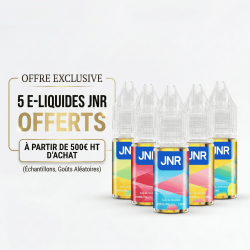 5 Echantillons E-liquides Offerts - JNR