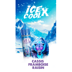 LIQUIDAROM Blackcurrent Rapberry Grape 50ml - Ice Cool X
