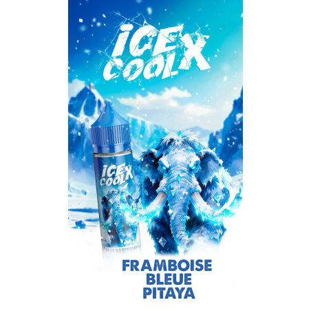 LIQUIDAROM Blue Raspberry Pitaya 50ml - Ice Cool X