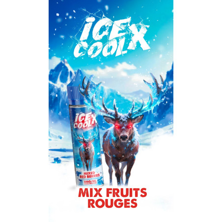 LIQUIDAROM Mixed Red Berries 50ml - Ice Cool X