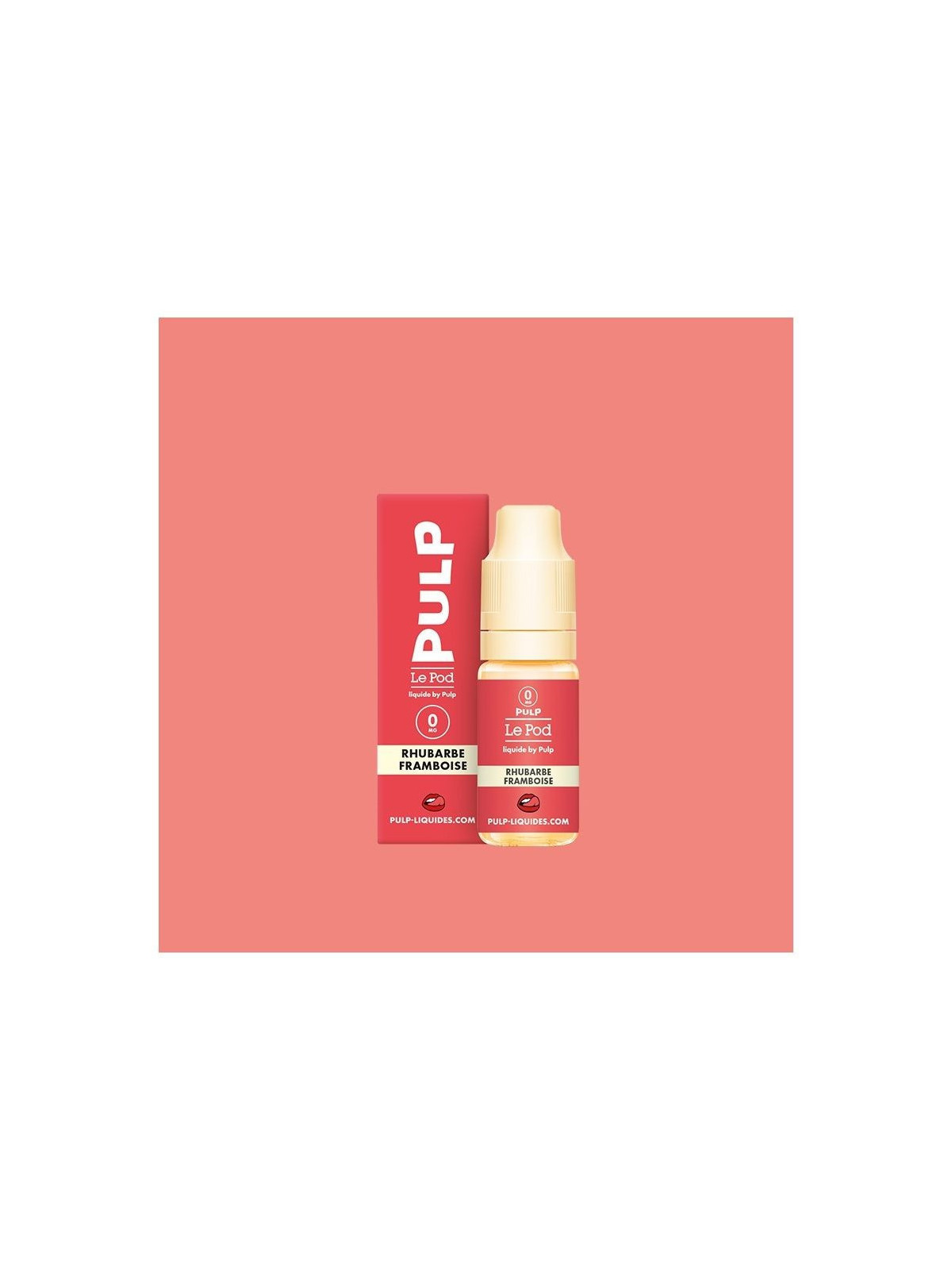 PULP Rhubarbe Framboise / 10Pcs
