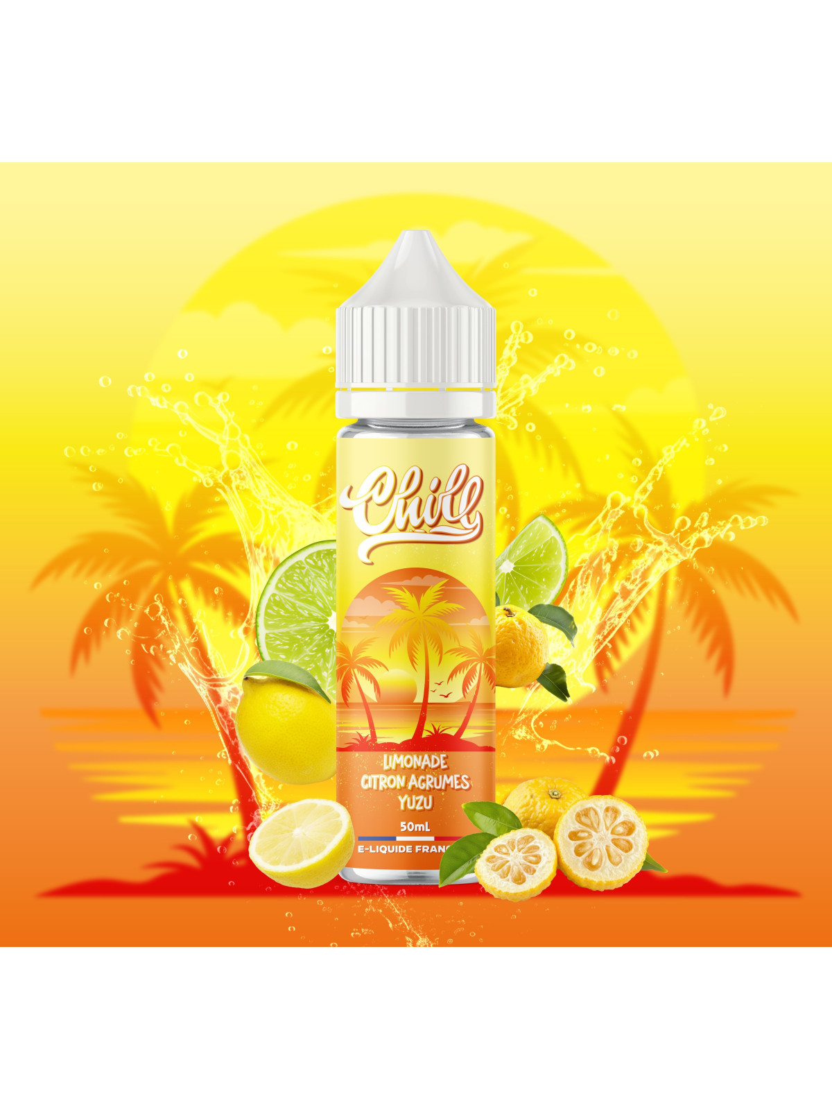 P-VAPOR Limonade Citron Agrumes Yuzu 50ml